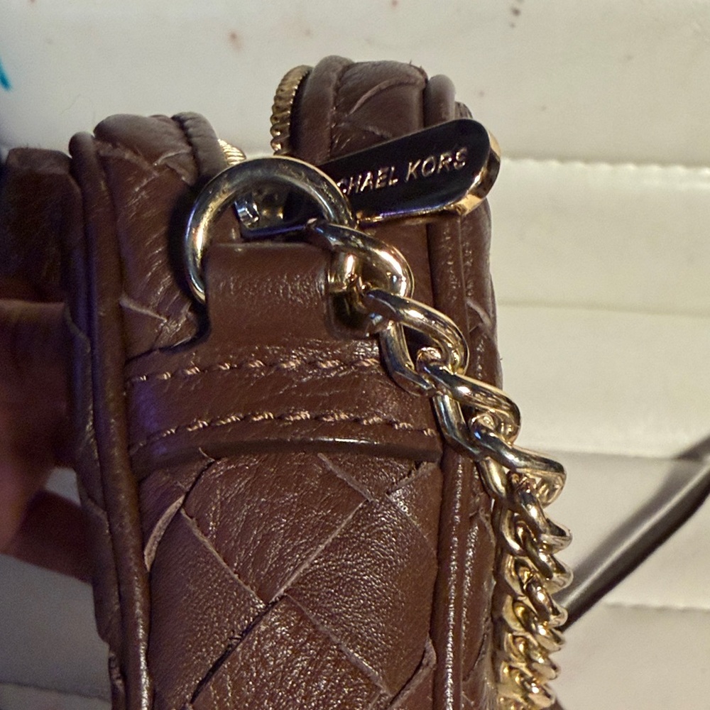 MICHAEL Michael Kors Dark Brown Crossbody Bag - Picture 5 of 8